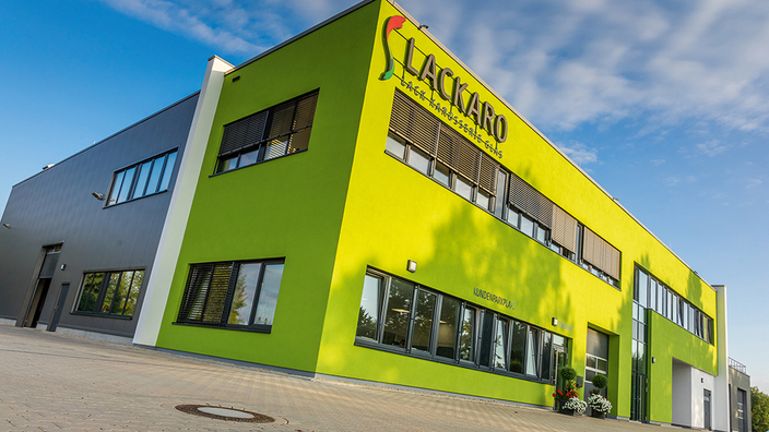 Gebäude Lackaro GmbH Aussenansicht Gebäude Lackaro GmbH Aussenansicht